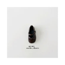 Load image into Gallery viewer, KIDS PREFALL GIRLS BROWN LEATHER SHOES**PREORDER