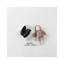 Load image into Gallery viewer, KIDS PREFALL GIRLS BROWN LEATHER SHOES**PREORDER