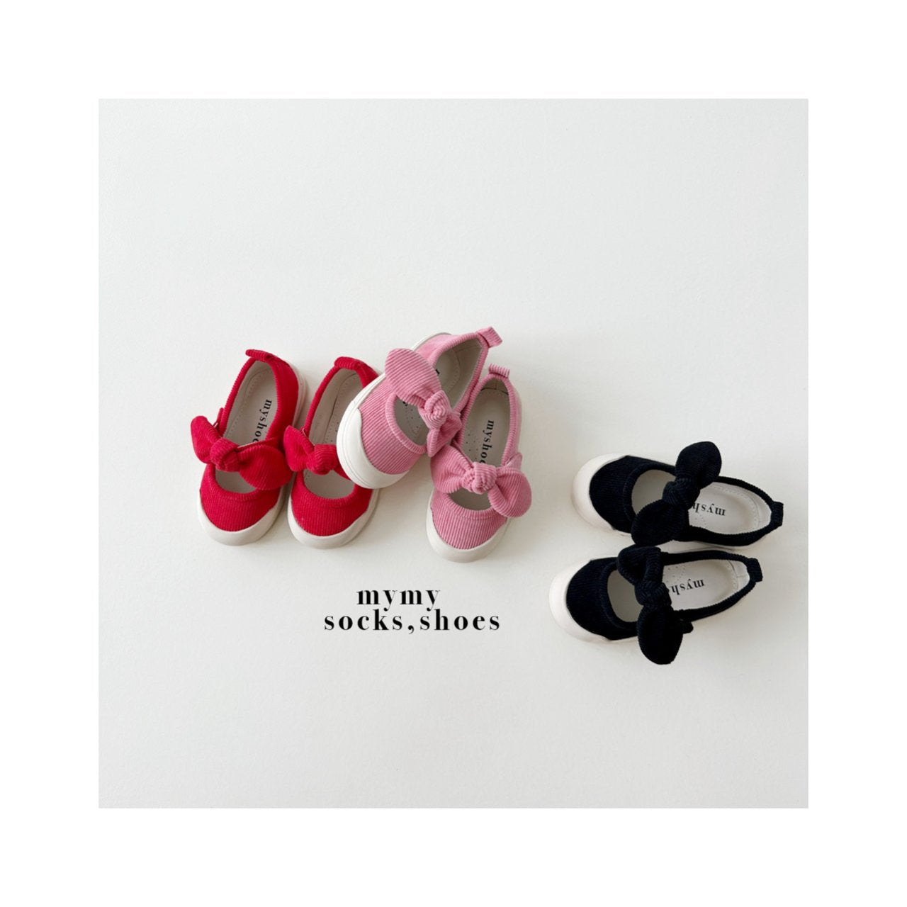 KIDS PREFALL CASUAL BOW LOAFERS**PREORDER