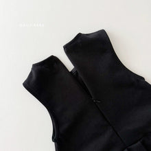 Load image into Gallery viewer, DAILYBEBE KIDS RIBBON BLACK DRESS**PREORDER