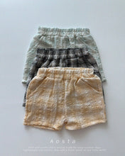 Load image into Gallery viewer, AOSTA KIDS BB CHECK PANTS*PREORDER