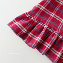 Load image into Gallery viewer, DAILYBEBE KIDS PLAID CHECK DRESS**PREORDER