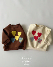 Load image into Gallery viewer, AOSTA KIDS HEART SWEAT SHIRT*PREORDER