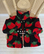 Load image into Gallery viewer, AOSTA KIDS STRAWBERRY REVERSIBLE JACKET*PREORDER
