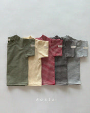 Load image into Gallery viewer, AOSTA KIDS SIGNATURE STRIPE SHIRT *PREORDER