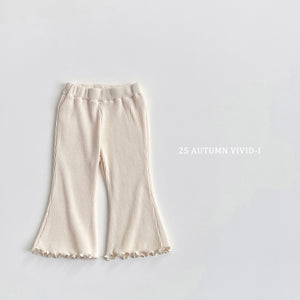 VIVID KIDS RIB BOOTCUT PANTS*PREORDER