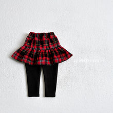 Load image into Gallery viewer, VIVID KIDS CHECK SKIRT PANTS*PREORDER