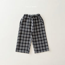 Load image into Gallery viewer, DAILYBEBE KIDS CHECK PANTS**PREORDER