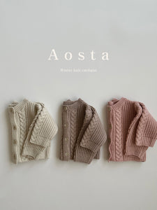 AOSTA KIDS Knitted Cardigan *Preorder