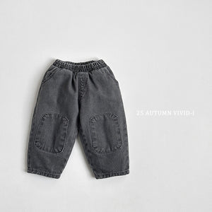 VIVID KIDS PADDED DENIM JEANS*PREORDER