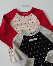 Load image into Gallery viewer, AOSTA FALL KNIT DOT REGALAN TEE**PREORDER