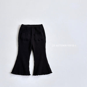 VIVID KIDS THICK RIBBED BOOTSCUT PANTS*PREORDER (Copy)