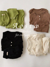 Load image into Gallery viewer, AOSTA FALL BUTTER BUTTON TEE**PREORDER