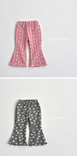 Load image into Gallery viewer, VIVID KIDS PATTERN BOOTSCUT PANTS*PREORDER
