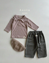 Load image into Gallery viewer, AOSTA KIDS Classic Collar Tee *Preorder