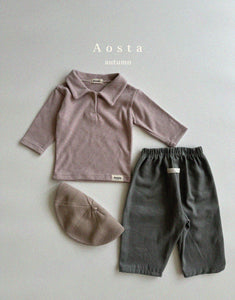 AOSTA KIDS Classic Collar Tee *Preorder