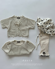 Load image into Gallery viewer, AOSTA KIDS KNIT BARELLE TOP*PREORDER