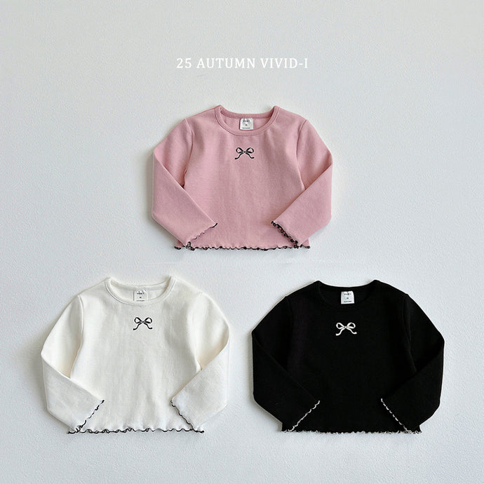 VIVID KIDS BOW TEE SHIRT*PREORDER