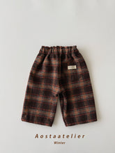 Load image into Gallery viewer, AOSTA KIDS CHECK PANTS*PREORDER