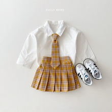Load image into Gallery viewer, DAILYBEBE KIDS CHECK SKIRT**PREORDER