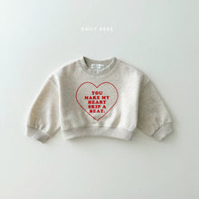 Load image into Gallery viewer, DAILYBEBE KIDS SKIP HEART BIT TOP BOTTOM SET**PREORDER