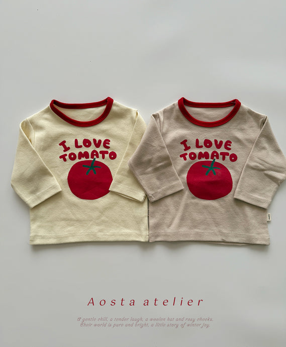 AOSTA KIDS TOMATO TEE*PREORDER