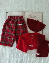 Load image into Gallery viewer, AOSTA KIDS CHECK PANTS*PREORDER