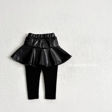 Load image into Gallery viewer, VIVID KIDS LEATHER SKIRT PANTS*PREORDER