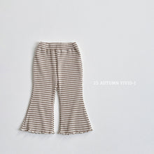 Load image into Gallery viewer, VIVID KIDS STRIPE RIB BOOTSCUT PANTS*PREORDER