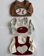 Load image into Gallery viewer, AOSTA KIDS KNIT O VEST*PREORDER
