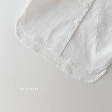 Load image into Gallery viewer, DAILYBEBE KIDS WHITE SHIRT**PREORDER
