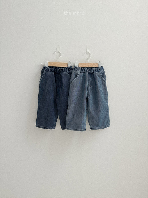 MINIROBE KIDS MAMA DENIM PANTS**Preorder