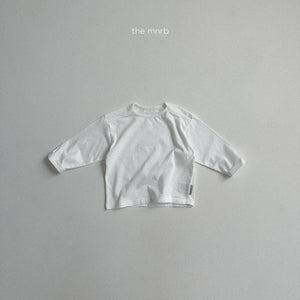 MINIROBE KIDS PLAIN LOOSE TEE SHIRT *Preorder