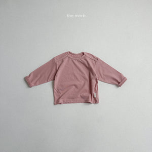 MINIROBE KIDS PLAIN LOOSE TEE SHIRT *Preorder