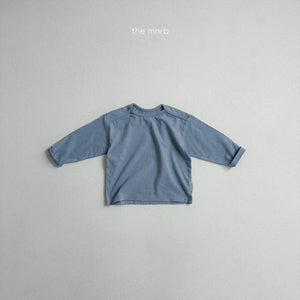 MINIROBE KIDS PLAIN LOOSE TEE SHIRT *Preorder