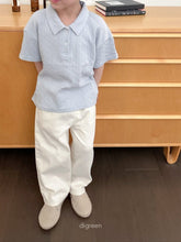 Load image into Gallery viewer, DIGREEN KIDS BOBO COLLAR TEE*PREORDER