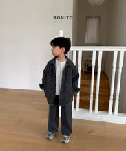 Load image into Gallery viewer, BONITO KIDS HENLEY BUTTON SWEAT SHIRT*PREORDER