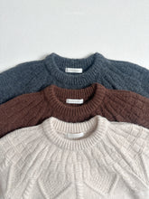 Load image into Gallery viewer, MINIROBE KIDS CABLE KNIT**Preorder