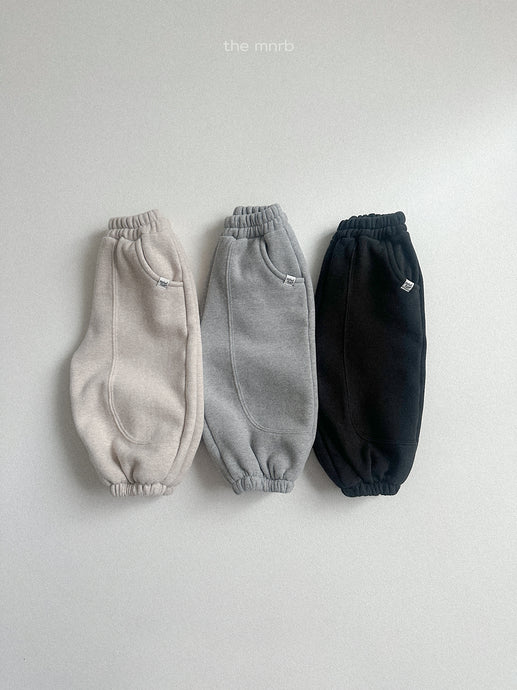MINIROBE KIDS ROOKIE FLEECE JOGGER PANTS**Preorder