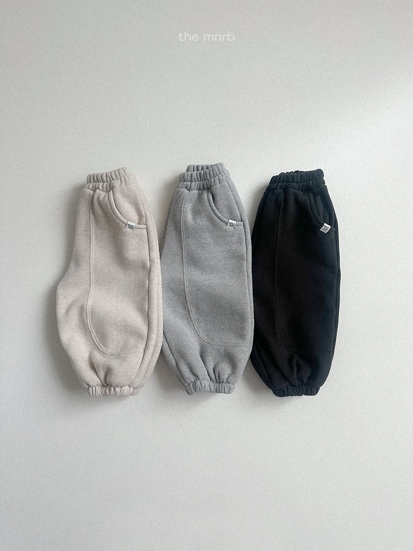 MINIROBE KIDS ROOKIE FLEECE JOGGER PANTS**Preorder