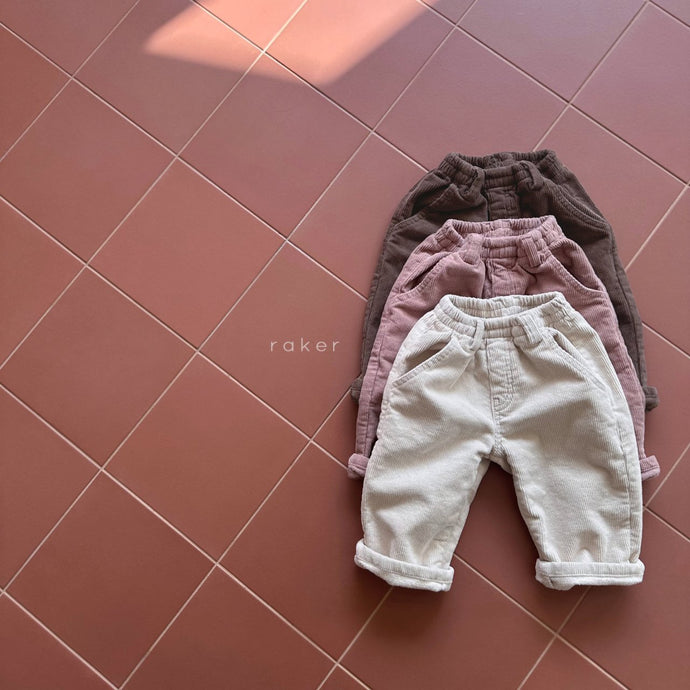 RAKER KIDS RUM CORDUROY PANTS** Preorder