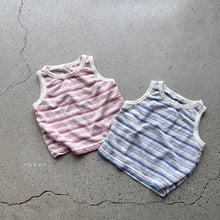 Load image into Gallery viewer, RAKER KIDS STRIPE TANK TOP** Preorder