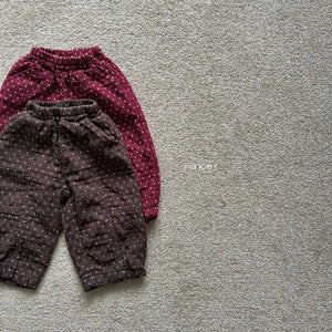 RAKER KIDS DOT PANTS ** Preorder