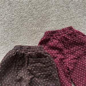 RAKER KIDS DOT PANTS ** Preorder