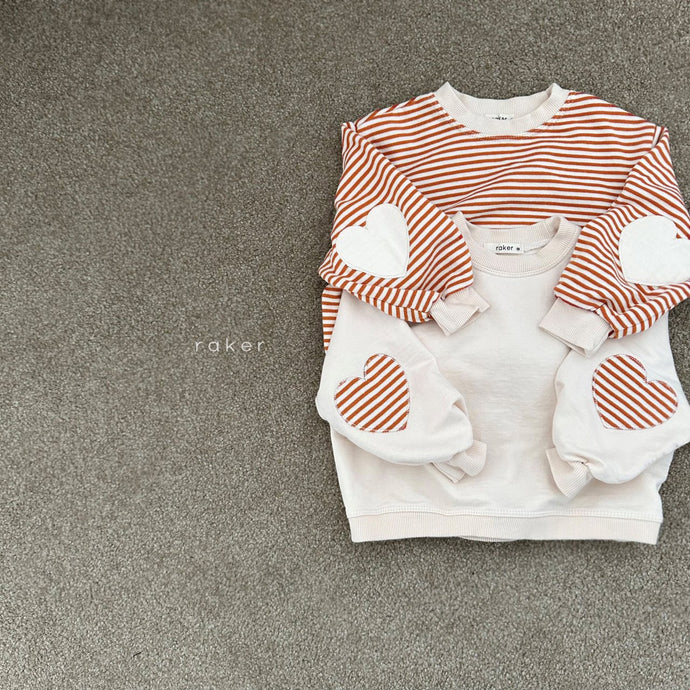 RAKER KIDS HEART PADDED SWEATER** Preorder