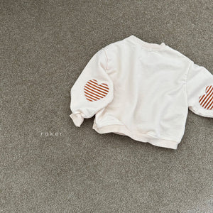 RAKER KIDS HEART PADDED SWEATER** Preorder