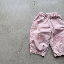 Load image into Gallery viewer, RAKER KIDS HEART PLEATED PANTS** Preorder