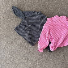 Load image into Gallery viewer, RAKER KIDS STRIPE TURTLE NECK TEE** Preorder