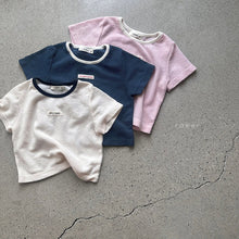 Load image into Gallery viewer, RAKER KIDS LABEL WAFFLE TEE** Preorder