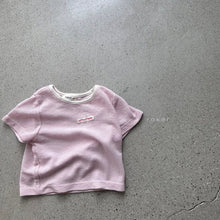 Load image into Gallery viewer, RAKER KIDS LABEL WAFFLE TEE** Preorder